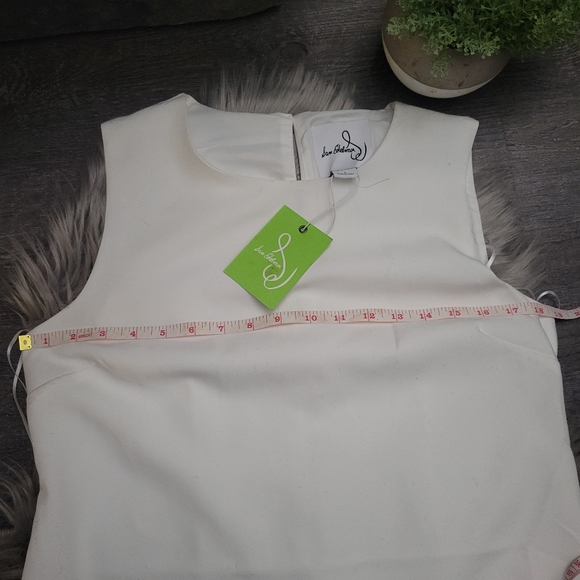 Sam Edelman Feather Hem Sheath Dress, US 8 NWT - Picture 7 of 16